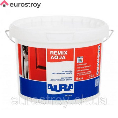 Эмаль акриловая Aura Luxpro Remix Aqua 30 полуматовая 0,75 л Киев