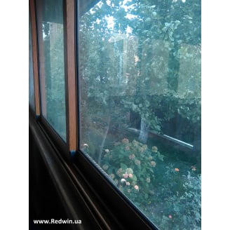 Розсувні вікна з алюмінію з фарбуванням від заводу-виробника у Києві