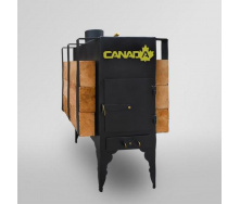 Піч дров`яна CANADA з теплоаккумулятором тривалого горіння