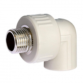 Угол 90 наружная резьба Vsplast PPR ф32х3/4" 1010