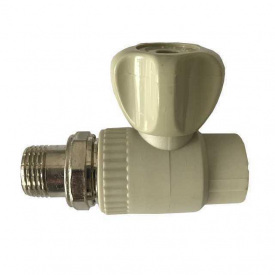 Кран радиаторный прямой Kalde PPR ф20x1/2 22009