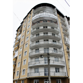 Ковані балконні перила для новобудов Legran