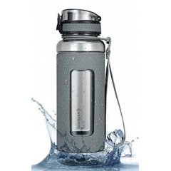 Бутылка для воды KingCamp SILICON TRITAN BOTTLE(KA1144) (MEDIUM GRAY) Запоріжжя