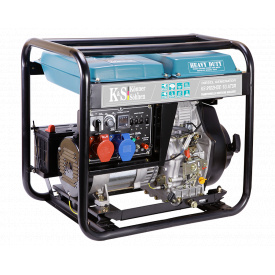 Генератор дизельный Konner&Sohnen Heavy Duty KS 9102HDE-1/3 ATSR (Euro II) (7.5 кВт, 3ф~)