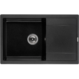 Кухонная мойка GRANADO Alicante Black Shine GR2401