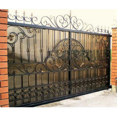 Ворота кованые закрытые Б0012пл Legran Харьков