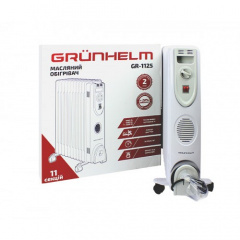 Масляный обогреватель радиатор Grunhelm GR-1125 11 секций 2.5 кВт Черкассы