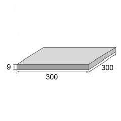 Мозаика для бассейна Aquaviva Ardesia Gray 300x300x9 мм Ивано-Франковск