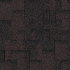 Бітумна черепиця Акцент Коричневий еко Червоноград