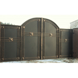 Ворота кованые закрытые Б0047зк Legran