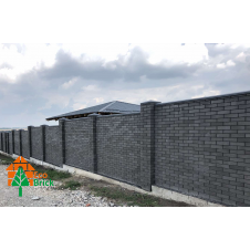 Фото - Цегла гіперпресована ECOBRICK гладкий 250х120х65 сірий Цегла гіперпресована ECOBRICK гладкий 250х120х65 сірий