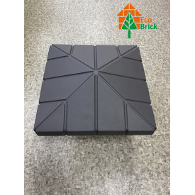 Копія - Кришка для забору руст 450x450 мм сірий