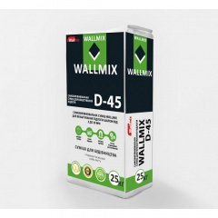 Самовыравнивающаяся смесь для пола Wallmix D45 М-350 25 кг Луцк