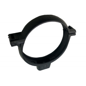 Хомут труби Альта-Профіль Еліт 95 мм графітовий