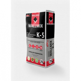 Клей для плитки для внутренних и наружных работ Wallmix K-5 25 кг