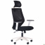 Кресло Lead White HR сиденье Нест-01 черная/спинка Сетка HY-100 черная Київ