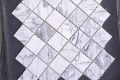 Мозаика из мрамора 300х300х10 мм