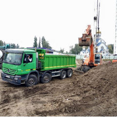 Вивезення ґрунту та будівельного мусору Житомир