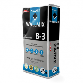 Клей для газоблока Wallmix В-3 25 кг