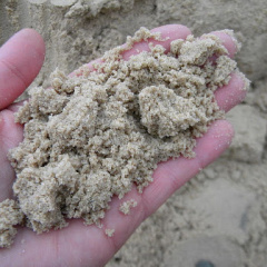 Пісок річковий митий навалом 1,6 мм Київ