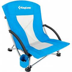 Крісло розкладне KingCamp Beach Chair Синє (KC3841 BLUE) Кропивницький