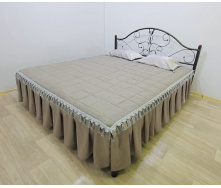 Ліжко металеве Анжеліка 180 Метал дизайн