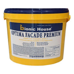 Optima Facade Premium - краска матовая для наружных работ с водоотталкивающими свойствами 4,2 кг Киев