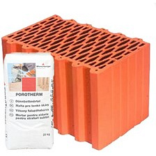 Керамические блоки Porotherm Klima Profi 38 Одесса