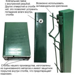 Зварна сітка 2,23м / ППЛ / 3D / 3х4 Талалаївка