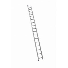 Алюминиевая односекционная приставная усиленная лестница на 17 ступеней (полупрофессиональная) Хмельницький