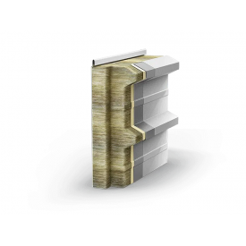 Сэндвич панель кровельная Минеральная вата