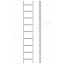 Алюминиевая односекционная приставная лестница на 9 ступеней (универсальная) Хмельницкий