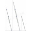 Алюминиевая трехсекционная лестница усиленная 3 х 13 ступеней (полупрофессиональная) Чернігів