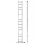 Лестница алюминиевая двухсекционная универсальная (усиленная) 2 х 17 ступеней Рівне