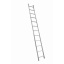 Алюминиевая односекционная приставная усиленная лестница на 12 ступеней (полупрофессиональная) Одеса