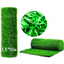 Забор Green mix зелёная трава H -1,2х10