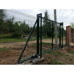 Ворота відкатні 3,5х1,48 м / ППЛ Стрий