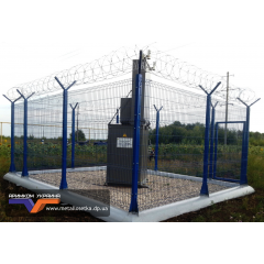 Г-подібний навіс L 1,0 60х80х2,0 Ц.Г. + ППЛ RAL 6005 Бердянськ
