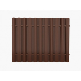 Штакетный забор 3x1,25м/0,45мм/DUOS