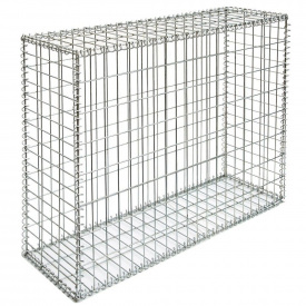 Габион из сварной сетки Zn-0,3х1,0х2,0 м ячейка 100х50/ 4мм