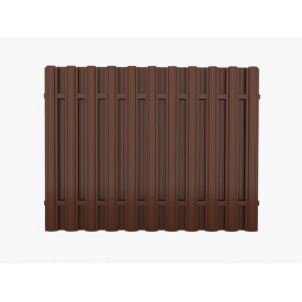 Штакетный забор 2x2м/0,5мм/DUOS