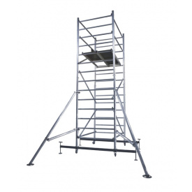 Вышка тура алюминиевая базовый комплект с надстройкой ВТ10