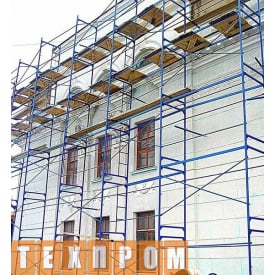 Строительные рамные леса комплектация 10 х 6 (м)