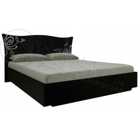 Ліжко Богема 160 чорний глянець без каркаса Миро-Марк