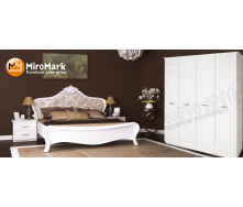 Спальня Прованс 4Д білий глянець Миро-Марк