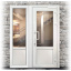 Офісна металопластикові двері WDS 404 Склопакет Імпост 1400х2100 Київ