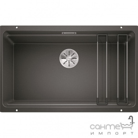 Гранитная кухонная мойка Blanco Etagon 700-U 525169 алюметаллик