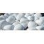 Галька Мяч Белая Снежинка 150-250 мм Днепрорудное