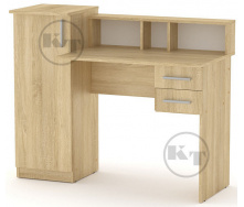 Письмовий стіл Пі-Пі-1 дуб Сонома Компаніт