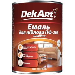 Эмаль алкидная для пола DekArt 2.8 кг. Днепр